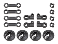 Associated RC8B4 Shock Spring Cups and Rod Ends