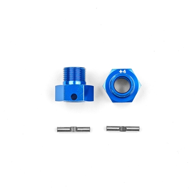 Associated RC8T4 17mm Wheel Hex set +4mm