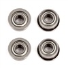 .Associated RC12R6 FT Flanged Bearings, .125" x .313" (4)