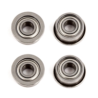 .Associated RC12R6 FT Flanged Bearings, .125" x .313" (4)