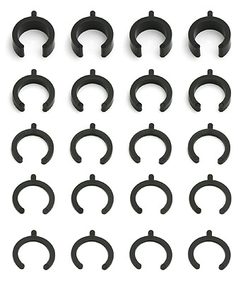 Associated Shock Pre-Load Clips, 4 Sizes