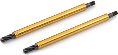 Associated RC8/RC8RS Front Gold Shock Shafts, 29mm Stroke (2)