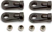 Associated RC8/RC8RS/RC8T Shock Rod Ends (4)