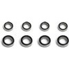 Associated RC8/RC8RS/RC8T Steering Bearing Set (8)