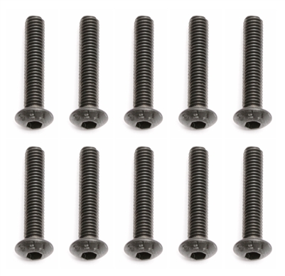 Associated Button Head Cap Screws, 3x16mm (10)