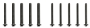Associated Screws, M3x24 mm BHCS (10)