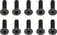 Associated RC8T Flat Head Cap Screws, 4 x 14mm (10)