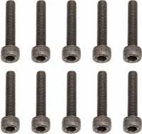 AssociatedScrews, M3x16 mm SHCS (10)