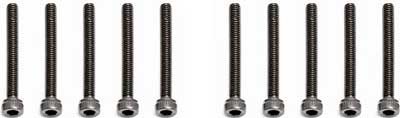 Associated RC8/RC8RS/RC8T Socket Head Cap Screws, 3 x 26mm (10)