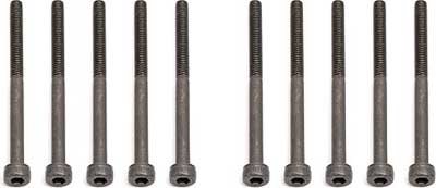 Associated RC8/RC8RS/RC8T Socket Head Cap Screws, 3 x 40mm (10)