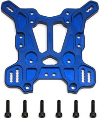 Associated RC8T Rear Shock Tower, Blue Aluminum