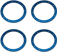 Associated SC8 Beadguard Rings, Blue (4) 