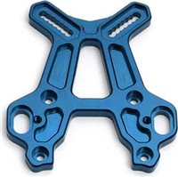 Associated RC8B Front Shock Tower, Blue Aluminum
