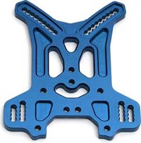 Associated RC8B Rear Shock Tower, Blue Aluminum