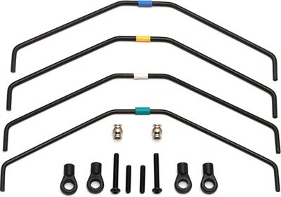 Associated RC8B Factory Team Rear Sway Bar Kit For Upgrade Rear Arms