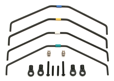 .Associated RC8B Factory Team Rear Sway Bar Kit For Upgrade Rear Arms