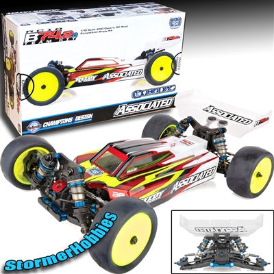 Associated RC10B74.2D Electric 4wd 1/10th Dirt Buggy Team Kit
