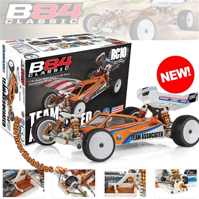 Associated RC10B84 Classic 4wd 1/10th Carpet Buggy Team Kit