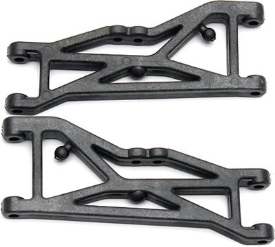 Associated B3 Front Arms, Graphite (2) 
