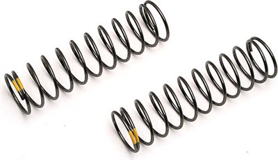 .Associated 13mm Rear Shock Springs-3.1 Lbs., Yellow