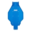Associated RB10 Retro Chassis, Blue aluminum