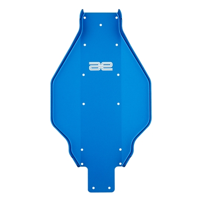 Associated RB10 Retro Chassis, Blue aluminum