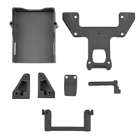 Associated RB10 Retro Battery Mount Set, grey