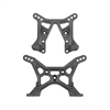 Associated RB10 Retro Shock Tower Set, Gray