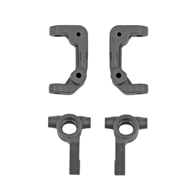 Associated RB10 Retro Steering Blocks and Caster Blocks, gray