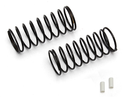 Associated B5M/SC10.2 12mm Front Spring Set-White, 3.30 lbs (1 pair)