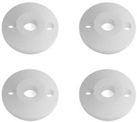 Associated 12mm Tapered Shock Pistons, 2 Hole x 1.7mm, 3 Dot (4)