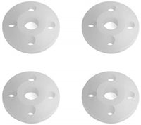 Associated 12mm Tapered Shock Pistons, 4 Hole x 1.3mm, 2 Dot (4)