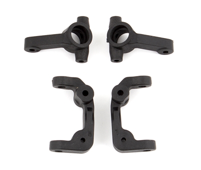 Associated Trophy Rat Caster and Steering Blocks (2 each)