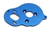 Associated RC10B5/RC10B5M Team Motor Plate, blue aluminum