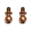 Associated Heavy Duty 4mm TiN Ball Studs (2)