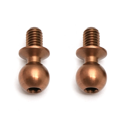 Associated Heavy Duty 4mm TiN Ball Studs (2)