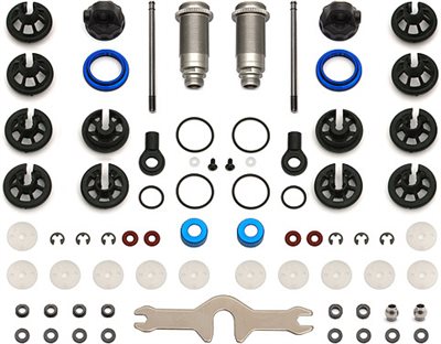 Associated RC10T5M Team Front V2 Shock Kit, 12 x 27.5B/27.5s