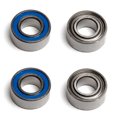 Associated Factory Team Bearings, 6 x 13 x 5mm (4)