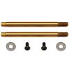 Associated B5/B44 V2 Front Shock Shafts, TiNi Coated, 3 x 21mm (2)