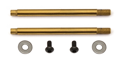 Associated B64 V2 Front Shock Shaft, TiNi Coated, 3 x 23mm