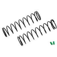 Associated 12mm Shock Springs, green 72mm, 2.20 lb/in (2)