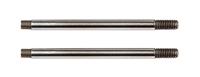 Associated RC10B74 FT 3x24mm Shock Shafts V2, chrome (2)