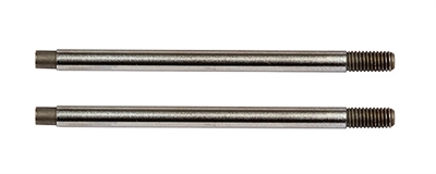 Associated RC10B74 FT 3x29mm Shock Shafts V2, chrome (2)