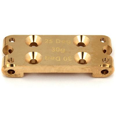 Associated RC10B6 Front Bulkhead, brass