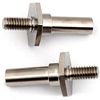 Associated RC10B6 Front Axles, titanium (2)