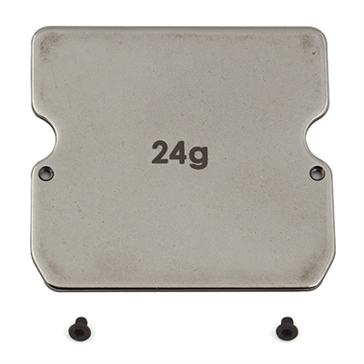 Associated RC10B6 FT Steel Chassis Weight, 24 grams
