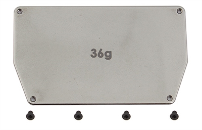 Associated RC10B6 FT Steel Chassis Weight, 36 grams