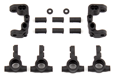 Associated RC10B6.1 Caster and Steering Blocks Set