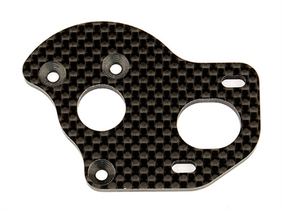Associated RC10B6.1 FT Laydown/Layback Motor Plate, graphite