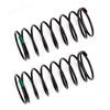 Associated RC10B6.1 Front Shock Springs, green (3.10 lb, 44mm) (2)